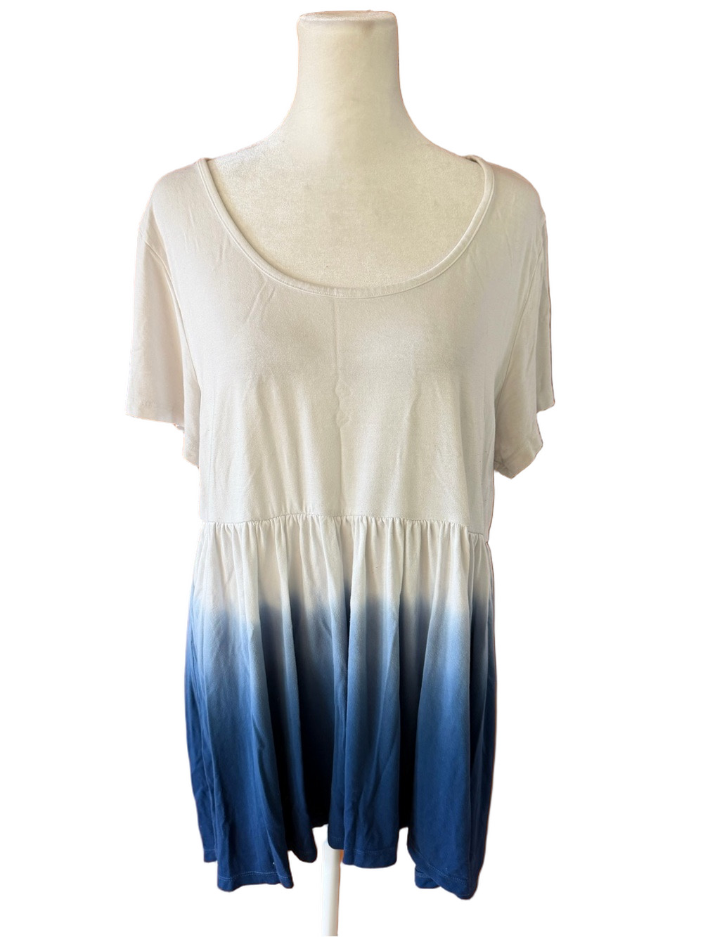 Torrid Super Soft Knits Women’s Ombre Scoop Neck Blouse